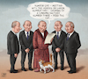 Cartoon: The Old Tradition (small) by Cyberwolf tagged putin,war,criminal,body,doubles,authoritarianism,dictatorship