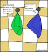 Cartoon: Rumgehangen... (small) by Mr Mampf tagged waschlappen,hängen,rumhängen,rumgehangen,sprache