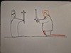 Cartoon: trampo (small) by Al-haji tagged trump,pope