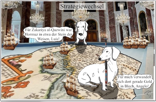 Cartoon: Glorreiche Geschichte (medium) by ChrisHolt tagged politik,geschichte,kultur