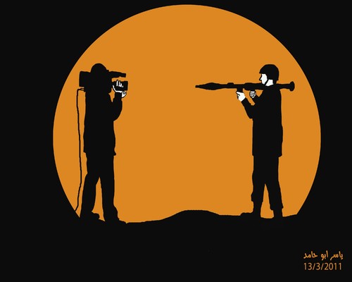 Cartoon: view Assassination (medium) by yaserabohamed tagged opinion