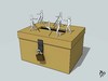 Cartoon: Elections (small) by yaserabohamed tagged elections,box,blind