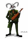 Cartoon: rabbit (small) by yaserabohamed tagged rabbit