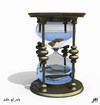 Cartoon: water clock (small) by yaserabohamed tagged time