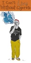 Cartoon: smoking man (small) by popmom tagged smoking,man