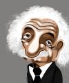 Cartoon: Albert Einstein (small) by pincho tagged albert einstein fisico relatividad cientifico