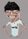 Cartoon: Cristiano Ronaldo (small) by pincho tagged cr7,cristiano,ronaldo,futbol,real,madrid,crack,golador,gol