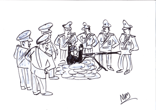 Cartoon: denetleme (medium) by MSB tagged denetleme