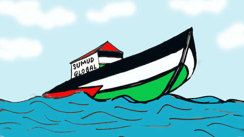Cartoon: gaza (medium) by MSB tagged gaza
