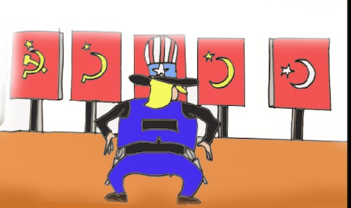 Cartoon: TRUMP (medium) by MSB tagged trump