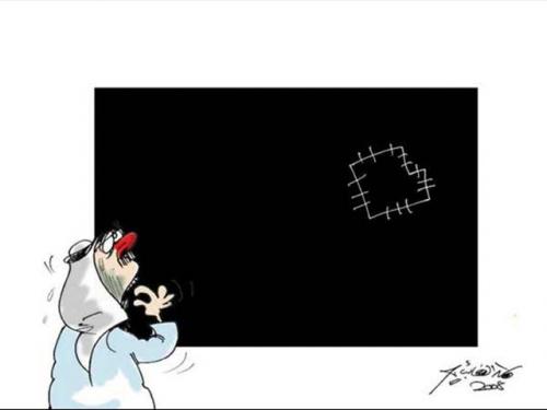 Cartoon: even it dark ... it is poor!! (medium) by hamad al gayeb tagged hamad,al,gayeb,it
