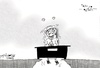 Cartoon: danger position (small) by hamad al gayeb tagged danger,position
