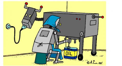 Cartoon: Oil (medium) by Aleksandr Salamatin tagged oil,energy