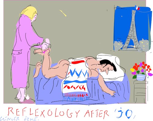 Cartoon: After Paris Olympics (medium) by gungor tagged after,paris,olympics,and,macron,after,paris,olympics,and,macron