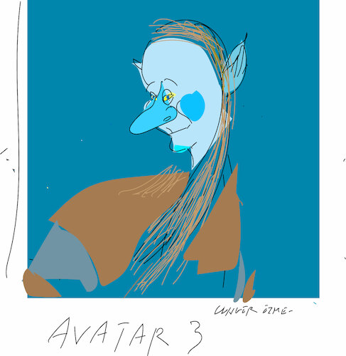 Cartoon: Avatar 3 (medium) by gungor tagged avatar,avatar