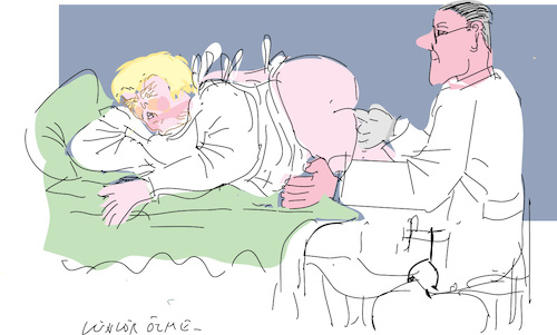 Cartoon: Full check up (medium) by gungor tagged usa