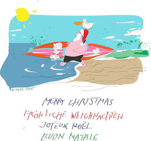 Cartoon: Merry Christmas 2021 (medium) by gungor tagged merry,christmas,2921,merry,christmas,2921