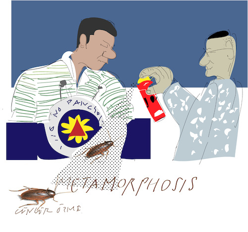 Cartoon: Metamorphosis (medium) by gungor tagged philippines,philippines