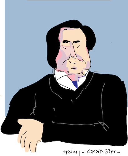Cartoon: Riccardo Muti (medium) by gungor tagged italy