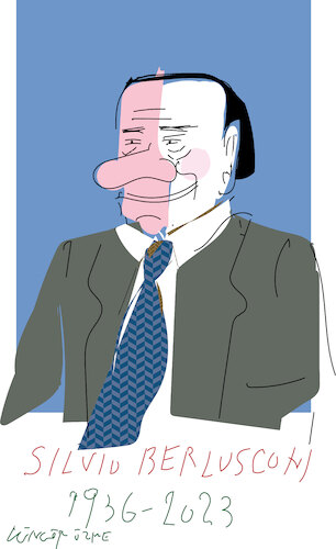Cartoon: Silvio Berlusconi (medium) by gungor tagged silvio,berluscni,go,silvio,berluscni,go