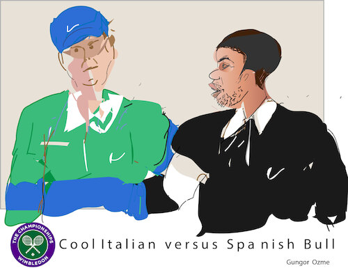 Sinner versus Alcaraz Sinner versus Alcaraz