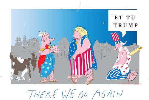 Cartoon: Worries for Uncle Sam (medium) by gungor tagged uncle,sam,and,war,uncle,sam,and,war