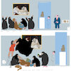 Cartoon: At the Art gallery (small) by gungor tagged drama,in,the,gallery