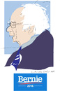 Cartoon: Bernie Sanders (small) by gungor tagged usa