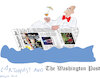 Cartoon: Cartoonist quits (small) by gungor tagged cartoonist,and,the,washington,post