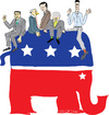 Cartoon: Election 2012-USA (small) by gungor tagged usa