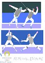Cartoon: Fencing s sketches from PO 2024 (small) by gungor tagged fencing,skeches,from,po,2024