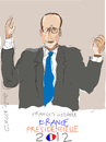 Cartoon: F.Hollande (small) by gungor tagged france