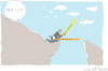 Cartoon: Fiscal Cliff (small) by gungor tagged usa