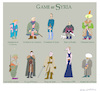 Cartoon: Game of Syria (small) by gungor tagged syria