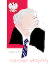 Cartoon: Jaroslaw Kaczynski (small) by gungor tagged poland