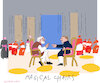 Cartoon: Magical chairs from Vatican (small) by gungor tagged india,and,pak,in,vatican