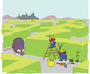 Cartoon: The maze (small) by gungor tagged fantasy