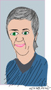 Cartoon: M.Vestager (small) by gungor tagged danmark