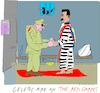 Cartoon: Red carpet (small) by gungor tagged castro,in,prison
