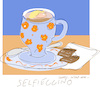 Cartoon: Selfieccino (small) by gungor tagged coffee