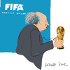 Cartoon: Sepp Blatter (small) by gungor tagged fifa