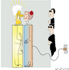 Cartoon: The Energizer (small) by gungor tagged usa