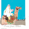 Cartoon: Trump from Arabia (small) by gungor tagged trump,from,arabia