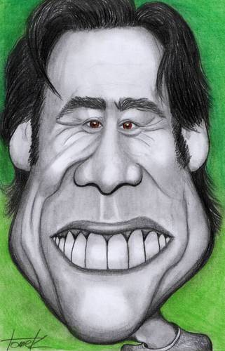 Cartoon: Jim Carrey (medium) by Tomek tagged contest,witty,from