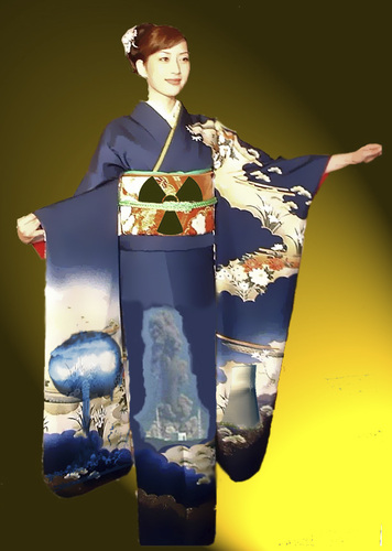 Cartoon: Kimono (medium) by Summa summa tagged kimono