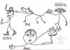 Cartoon: Übung Practice 4 (small) by Backrounder tagged übung,practice,lernen,learn