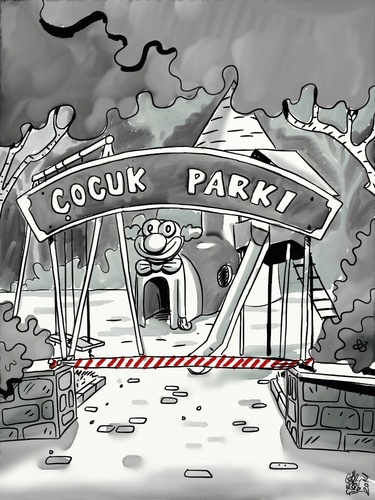 Cartoon: Park (medium) by gereksiztarama tagged park