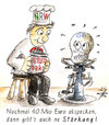 Cartoon: Hungern für die Stärkung (small) by Lupe tagged nrw,stärkungspakt,wehling,oberhausen,städte,land,sparen,sparkommissar