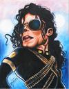 Cartoon: Michael Jackson caricature (small) by DEMMAN tagged michael jackson pastel caricature dimitris emm cartoon kos celebrities comics