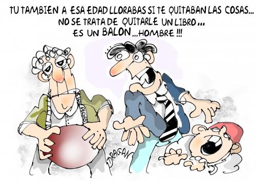 Cartoon: balon (medium) by Dragan tagged balon